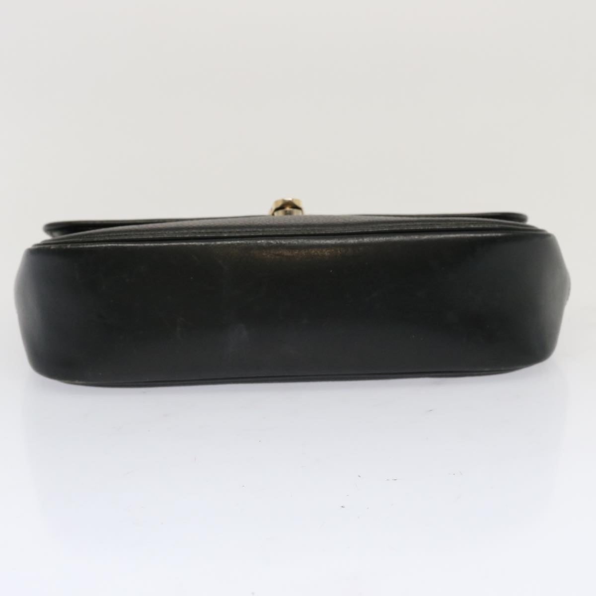 Burberry Hand Bag Leather Black - 5