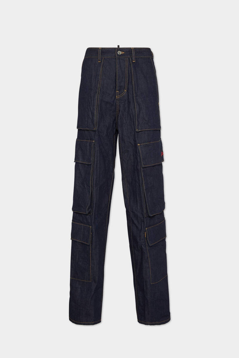 ICON DARK WASH EROS CARGO PANT 1