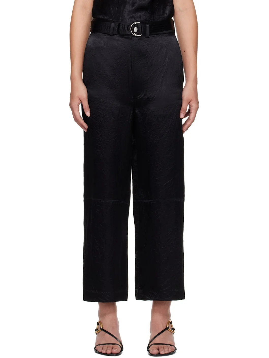 Black Husna Trousers - 1