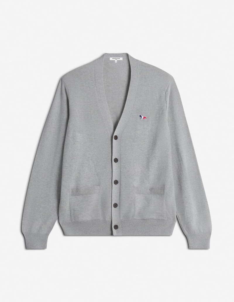 FRENCH PROFILE FOX PATCH REGULAR CARDIGAN 1
