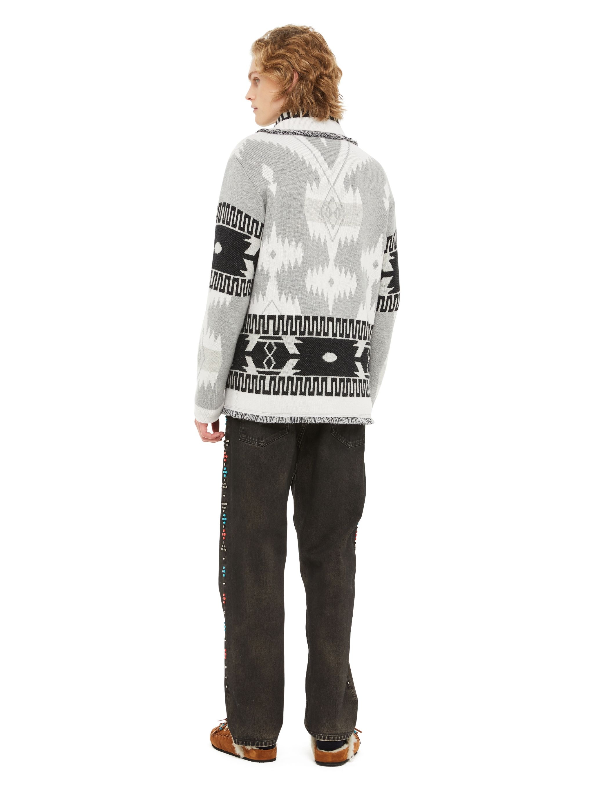 Icon Jacquard Cardigan - 6