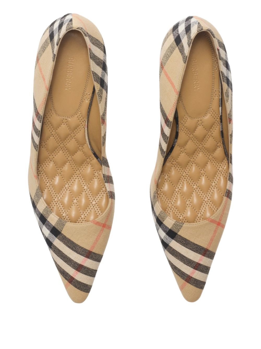 55mm Check Dame pumps - 4