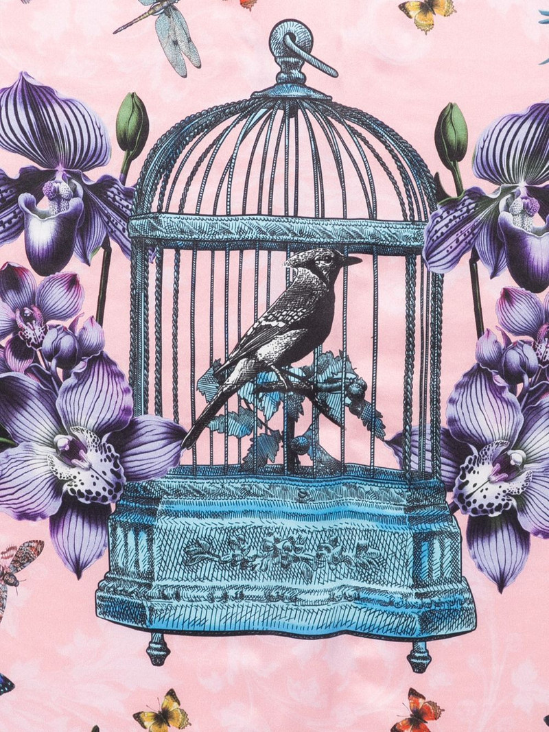 VERSACE JEANS COUTURE graphic-print scarf outlook