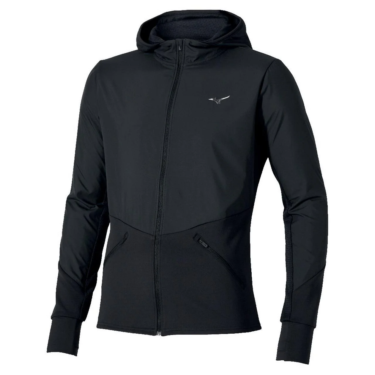 Men's Warmalite Hybrid Full Zip Hooded Long Sleeve - 1