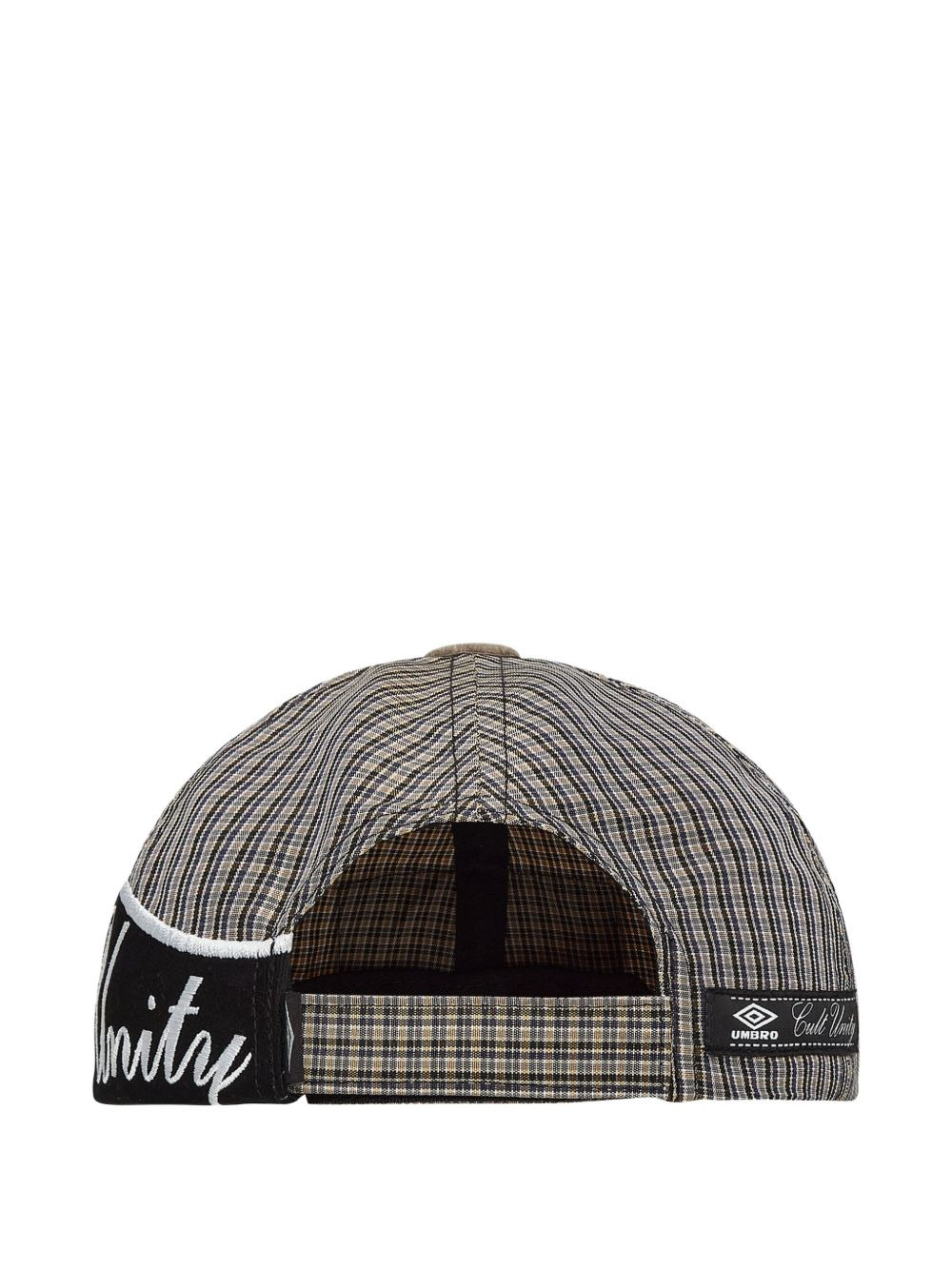 check-pattern cap - 2