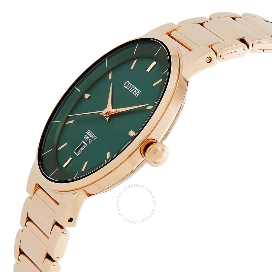 Citizen - Citizen Quartz Green Dial Men's Watch BI5123-52X - 2