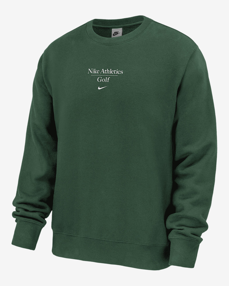 Nike Club Fleece Men's Golf Crew-Neck Sweatshirt 1