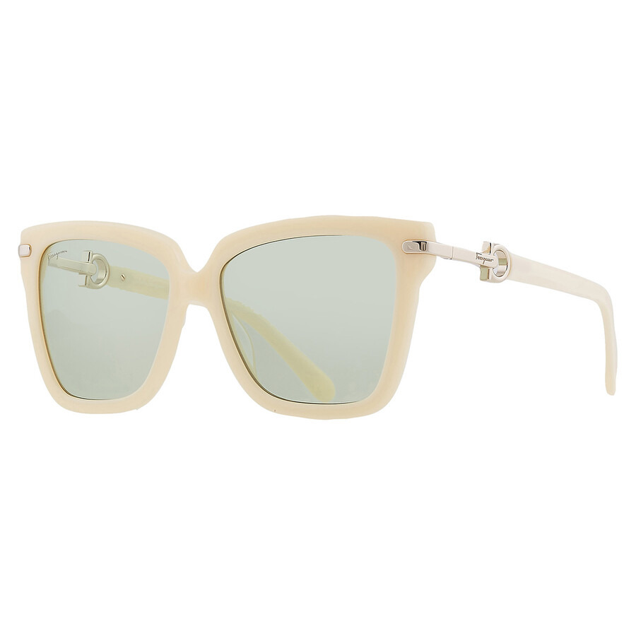 Salvatore Ferragamo Green Butterfly Ladies Sunglasses SF1085S 103 57 - 3