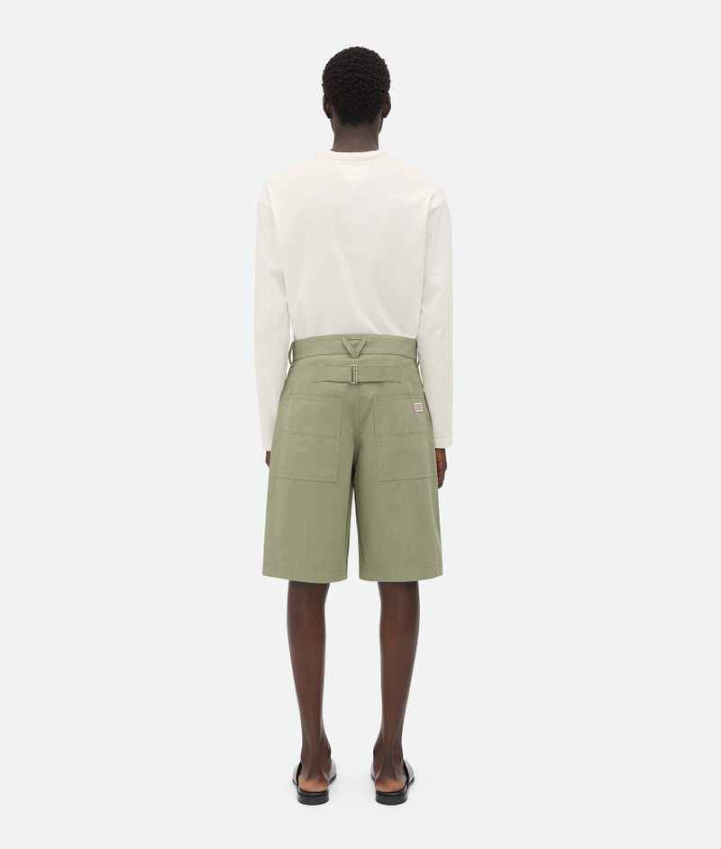 Light Cotton Twill Cargo Shorts 3