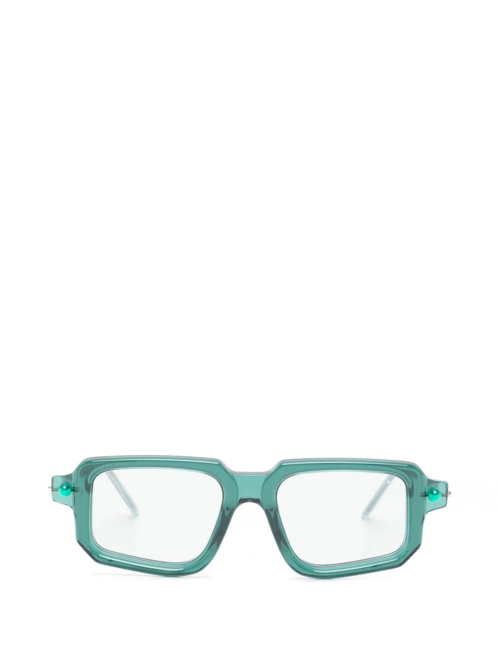 x Hamburger Bahnhof Maske P23 geometric-frame sunglasses - 1