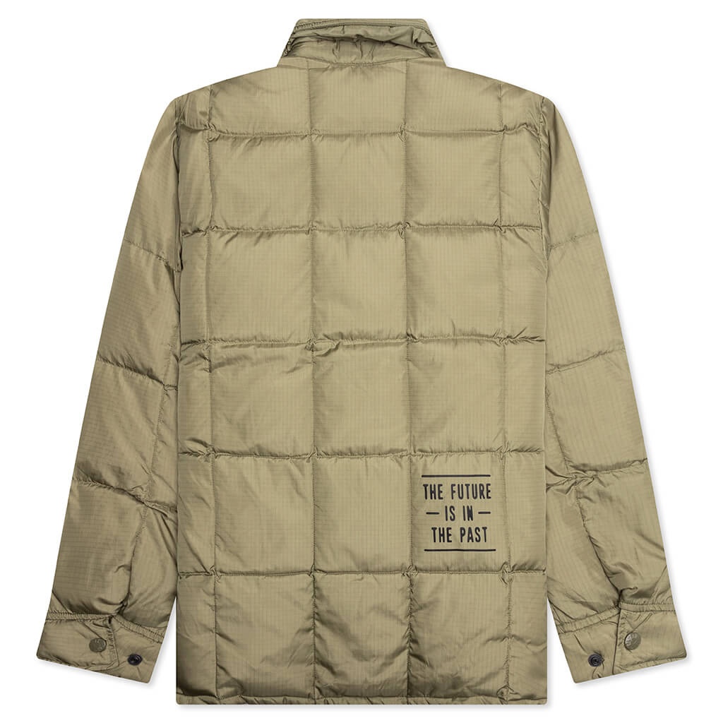 DOWN SHIRT JACKET - OLIVE DRAB - 2