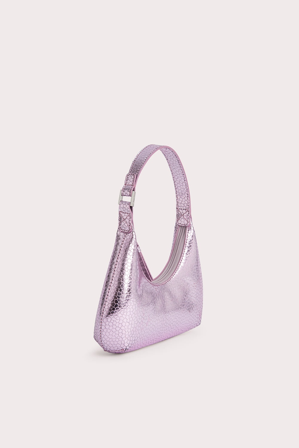 Baby Amber Pale Pink Flagstone Leather - 2