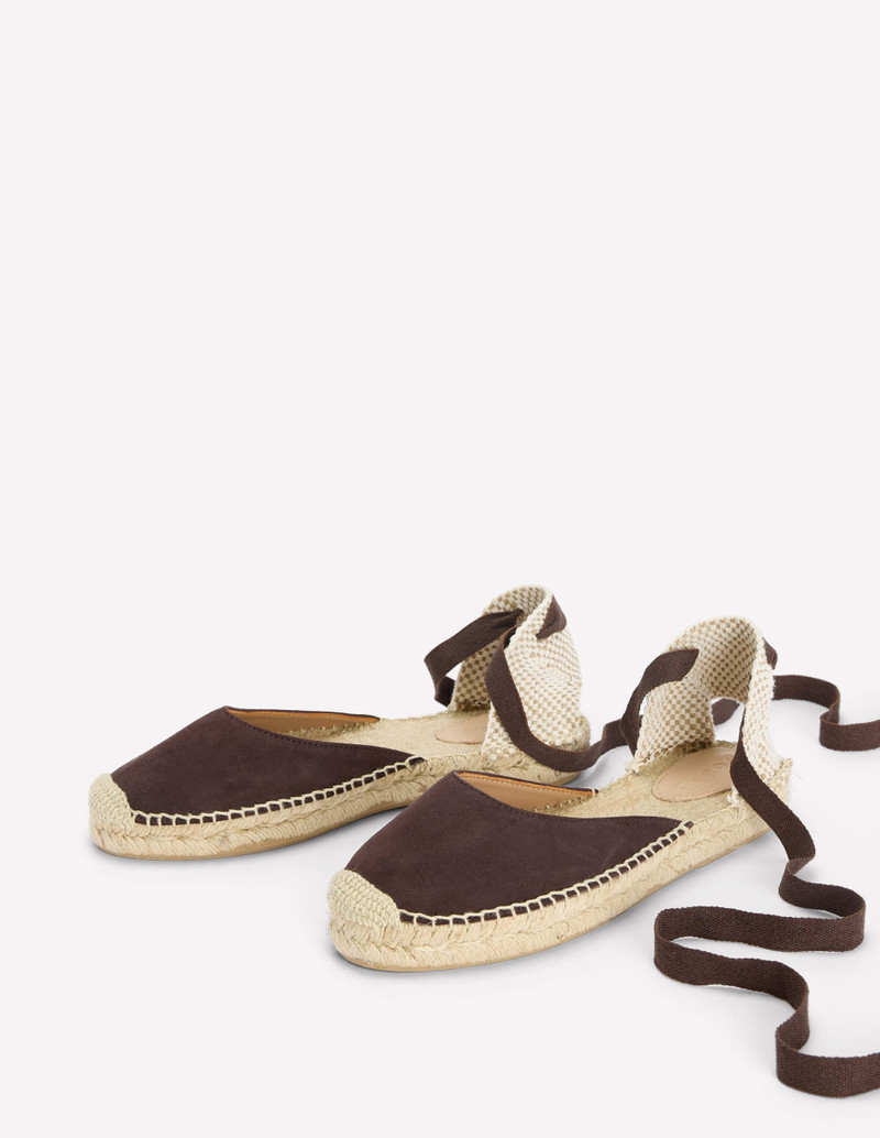 Cassie Flat Espadrilles-Bitter Chocolate 3