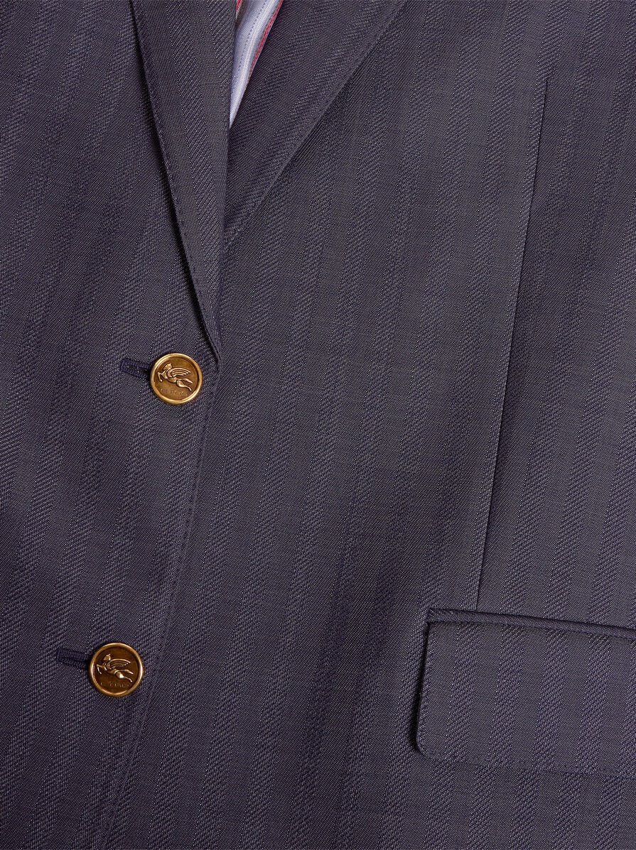 OVERSIZED JACKET WITH PEGASO BUTTONS - 7