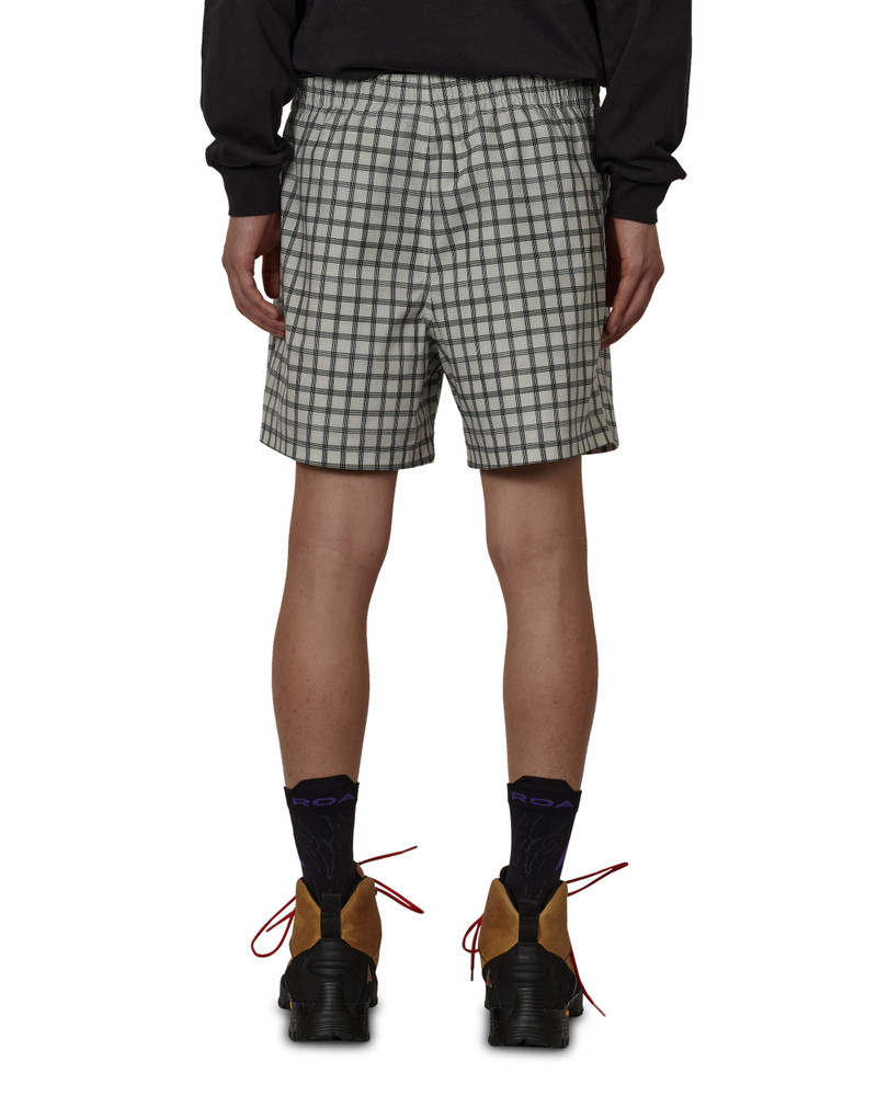 Aair Floweave Printed Check Shorts 3