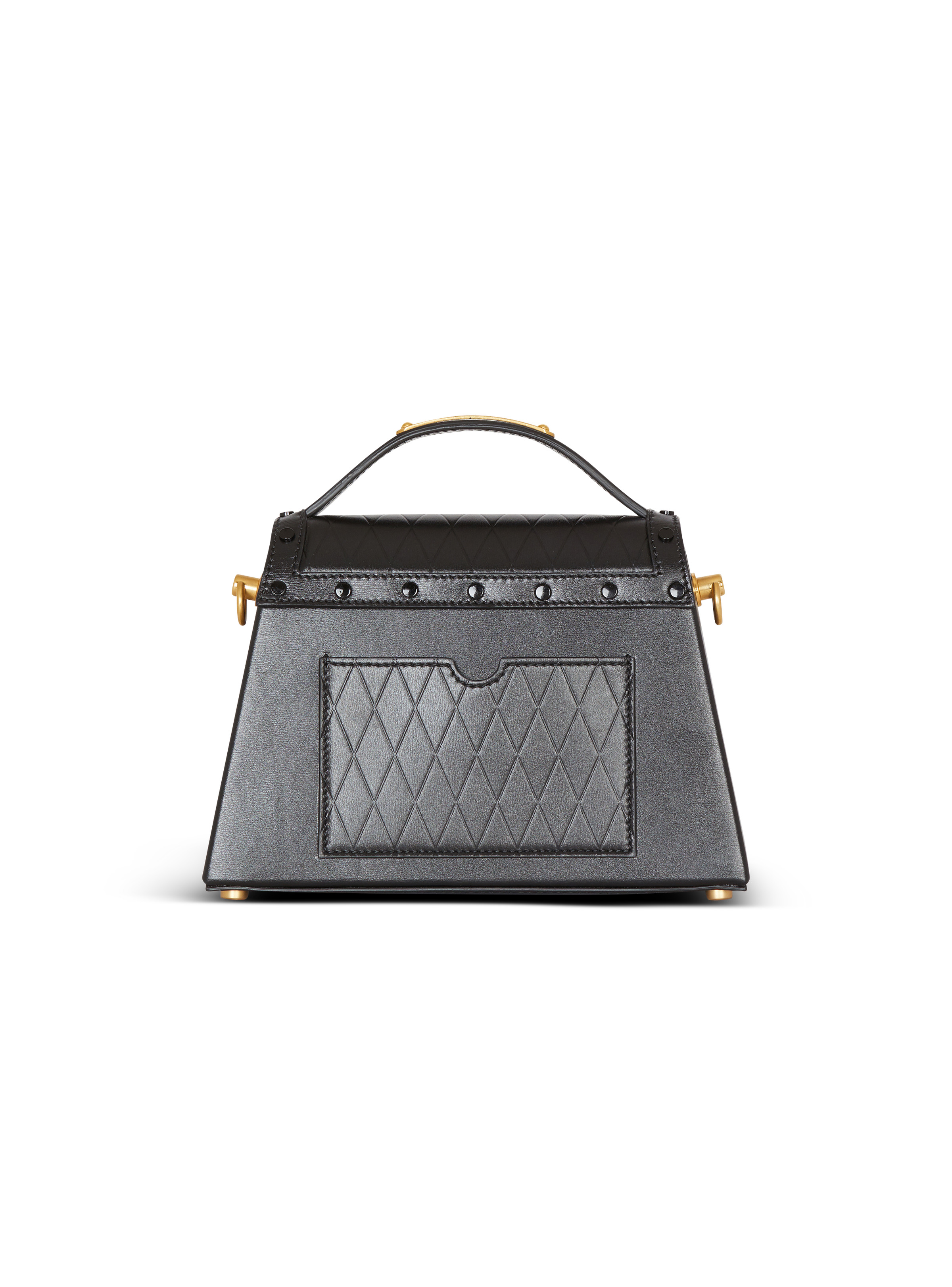 B-Buzz Dynasty bag in grid-embossed calfskin - 4