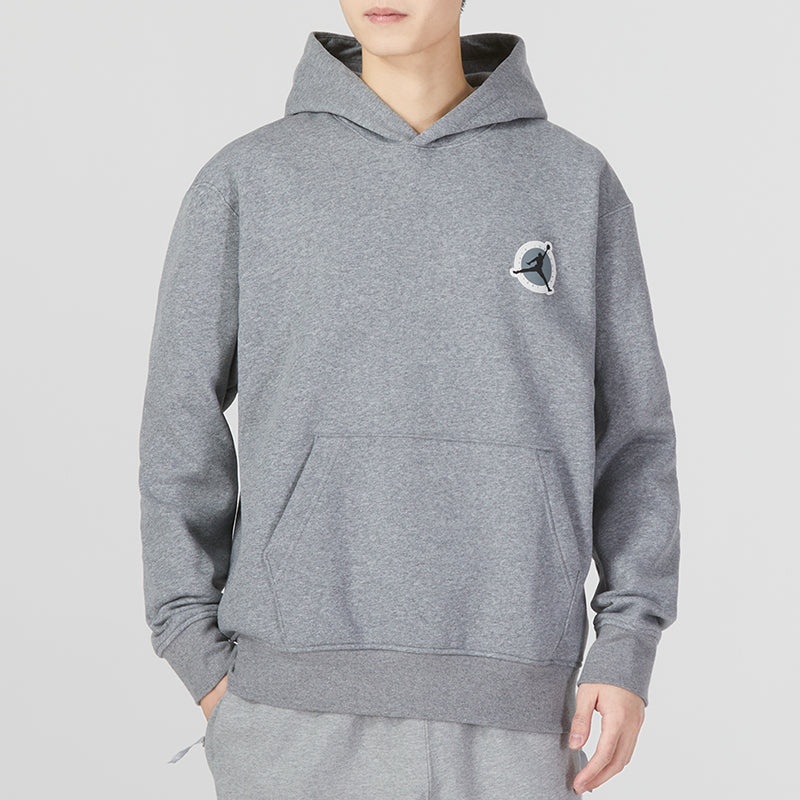 Air Jordan OK Logo Hoodie 'Grey' DV7593-091 - 3