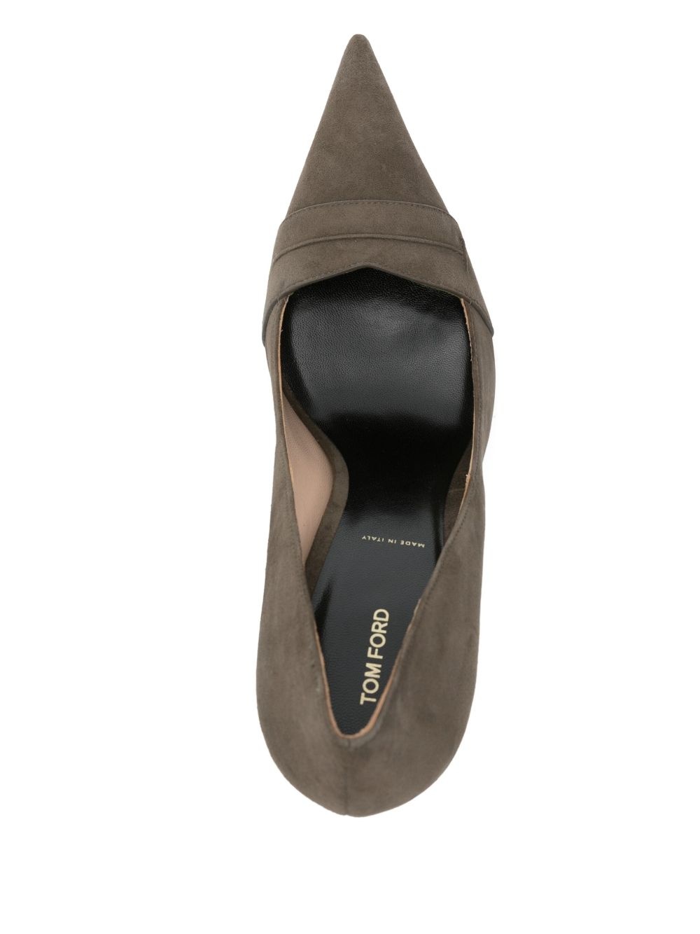 105mm suede pumps - 4