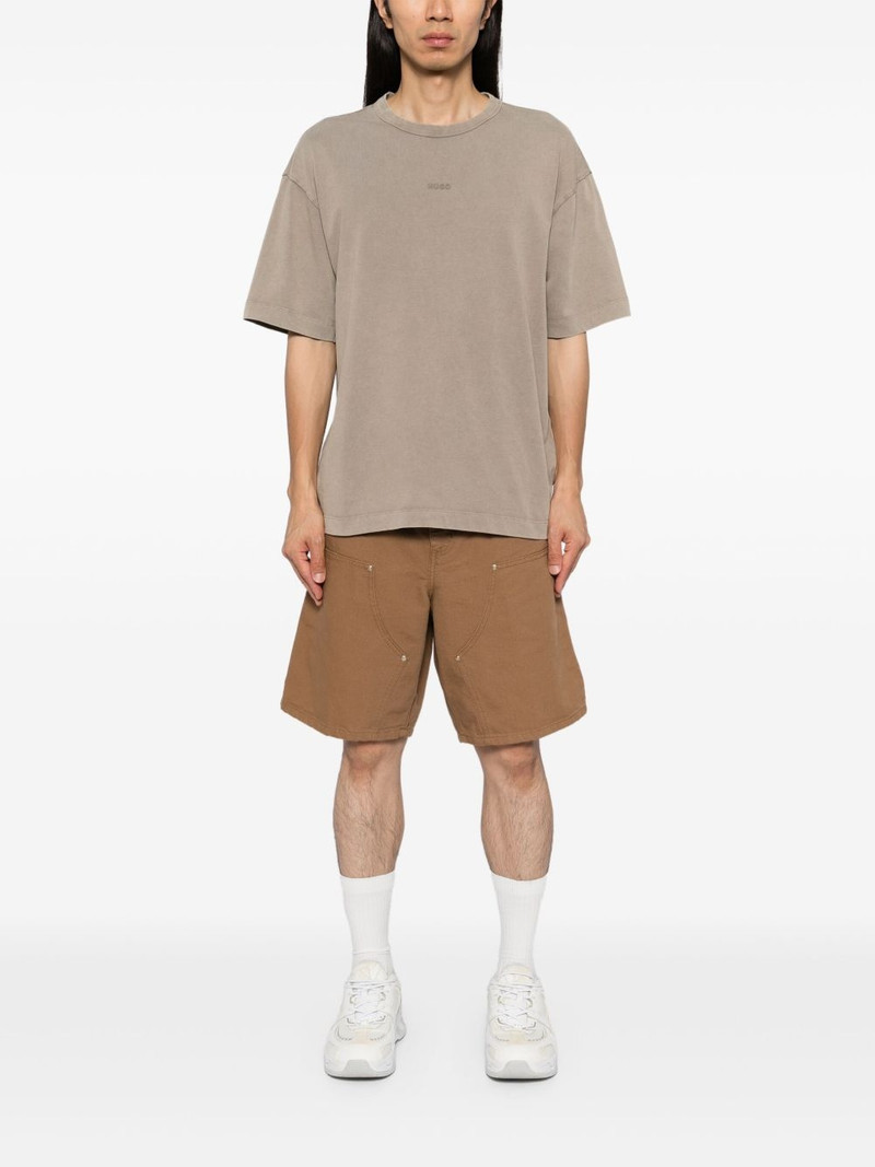 HUGO logo-print cotton T-shirt outlook