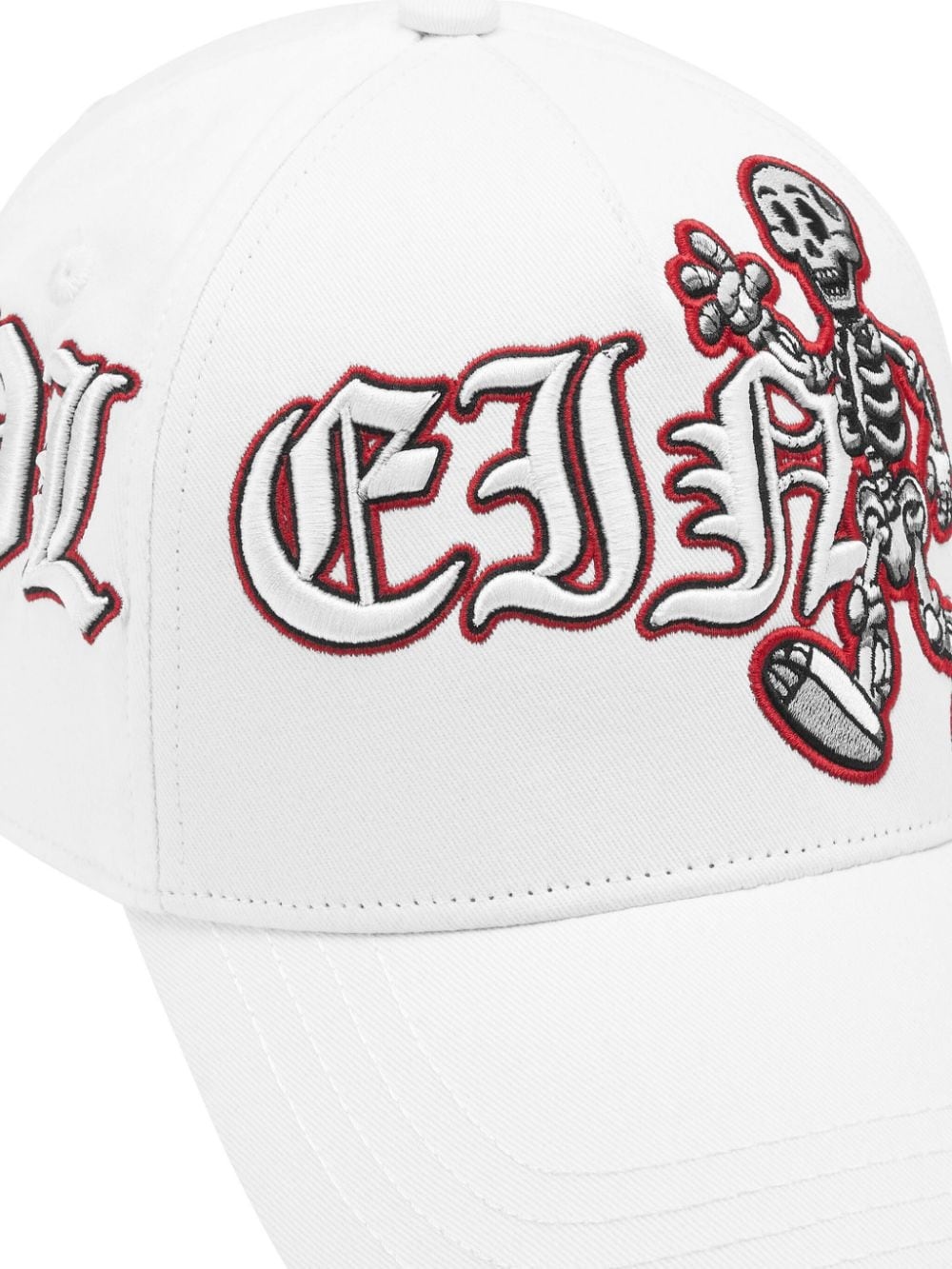 Skeleton embroidered cap - 3