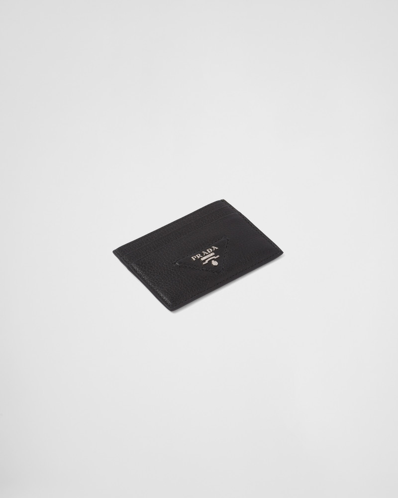 Prada Leather card holder outlook