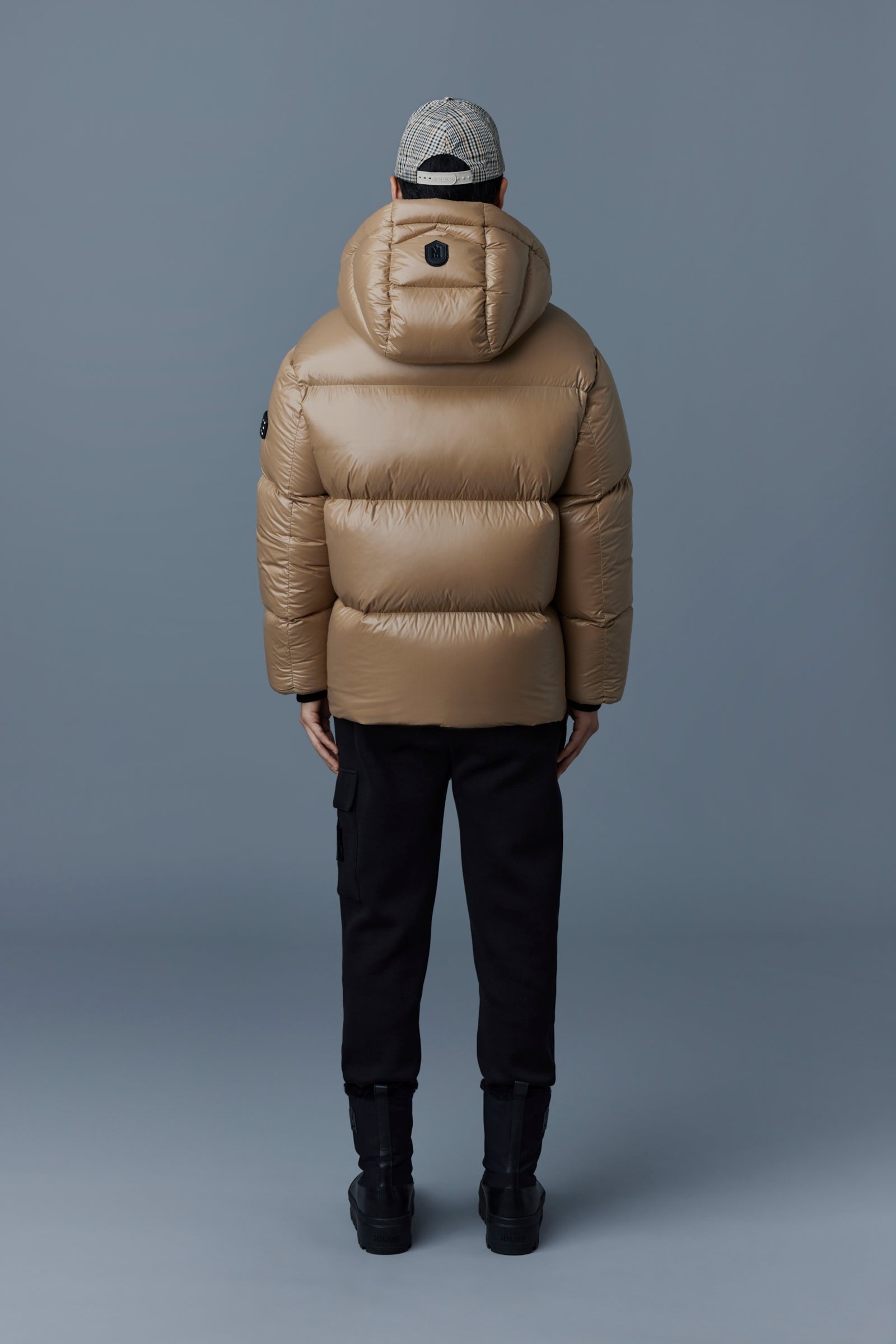 KENT-Z lustrous down jacket with hood - 4