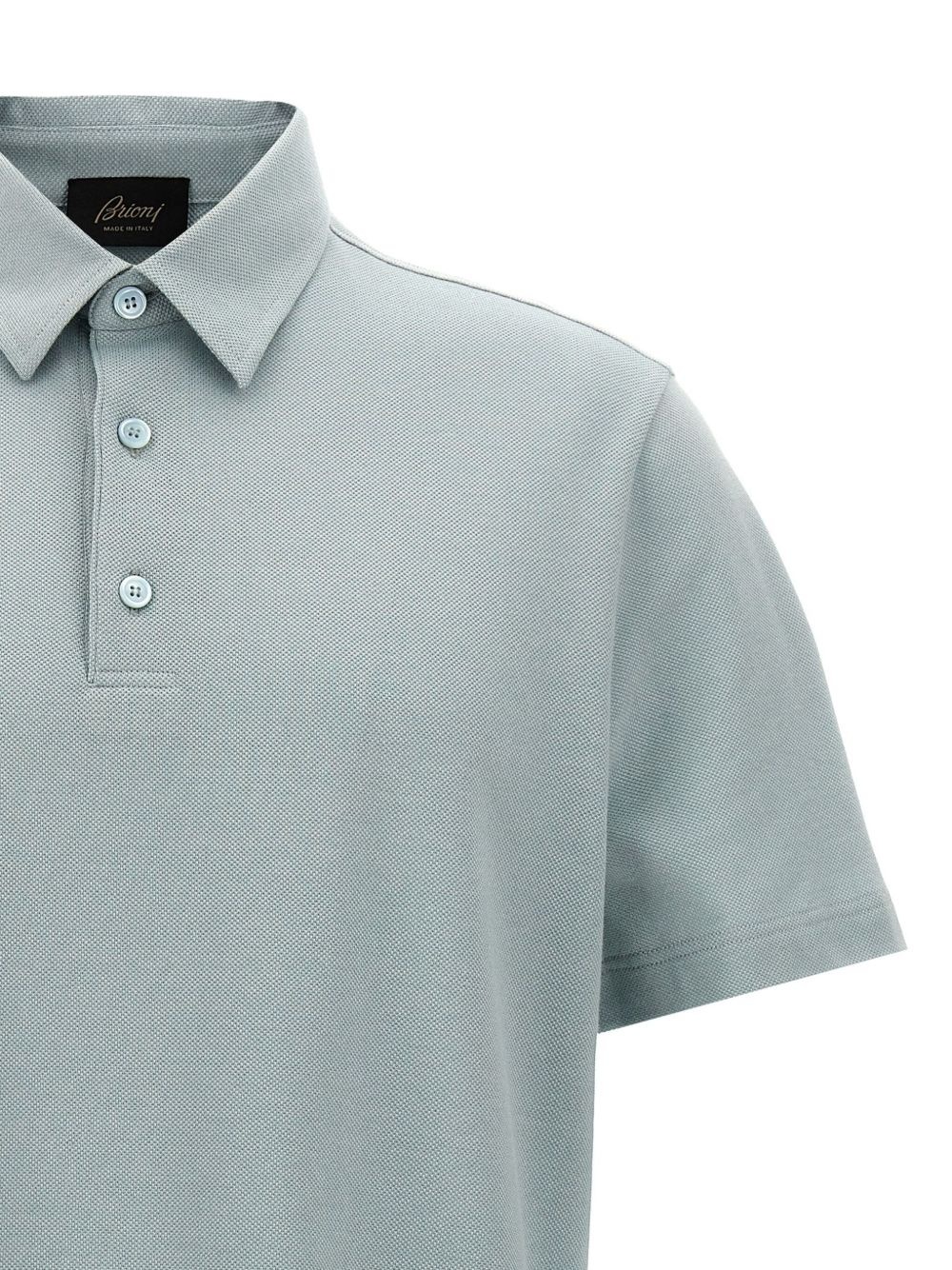 cotton polo shirt - 3