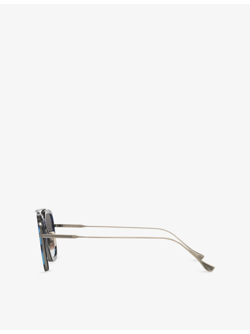 D4000418 Aviator-Frame Metal Sunglasses 3