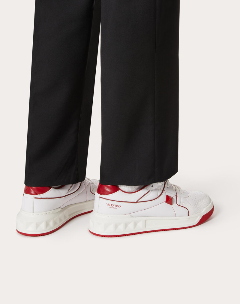 Valentino ONE STUD LOW-TOP NAPPA SNEAKER outlook