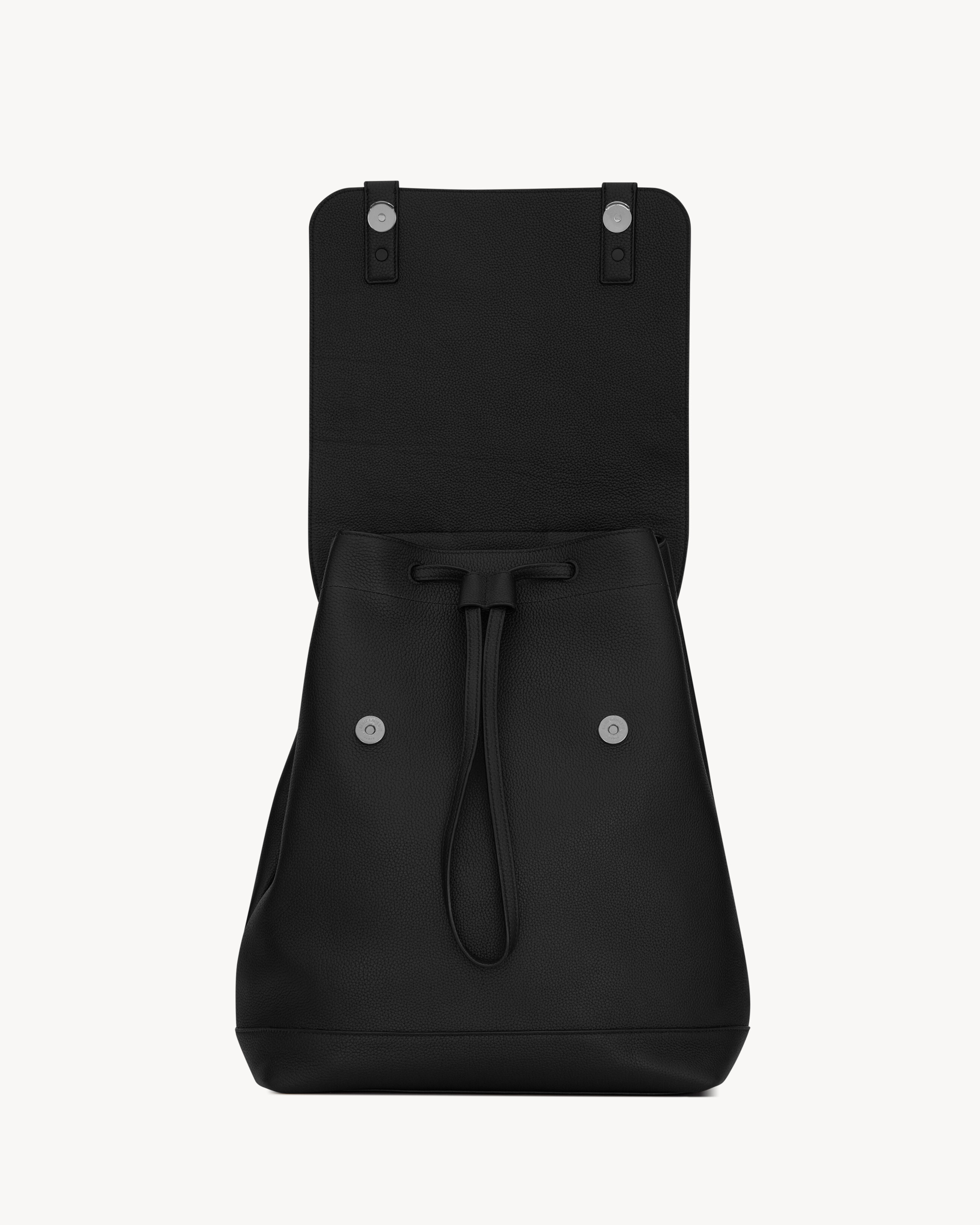 SAC DE JOUR BACKPACK IN GRAINED LEATHER - 4