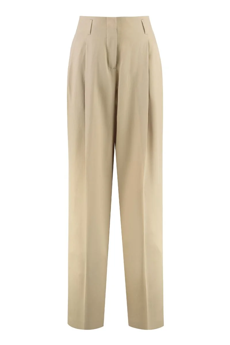 Golden Goose High-Waist Wide-Leg Trousers - 1
