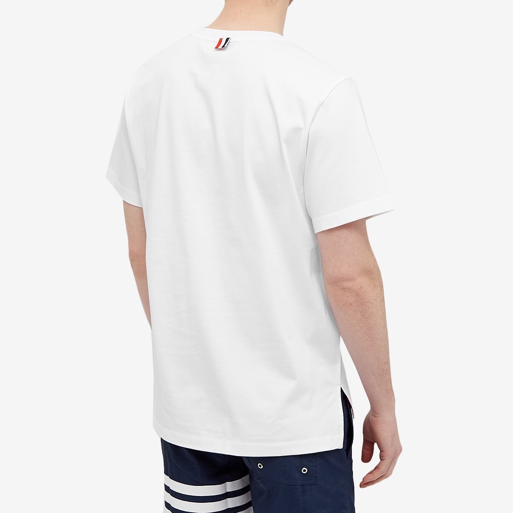 Thom Browne Side Split Classic Tee - 5