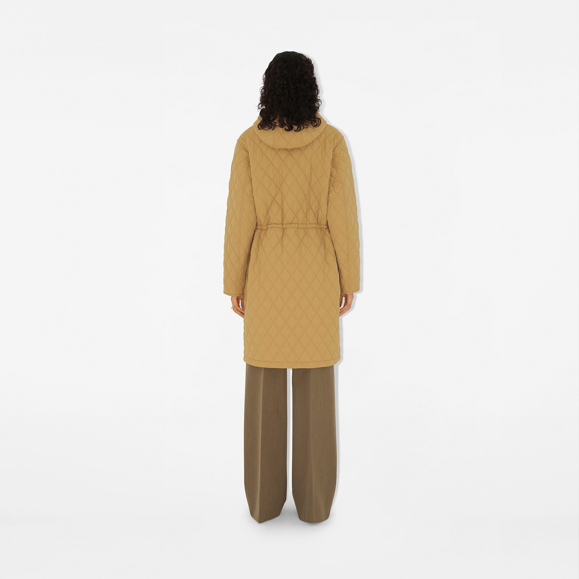Quilted Nylon Parka - 4