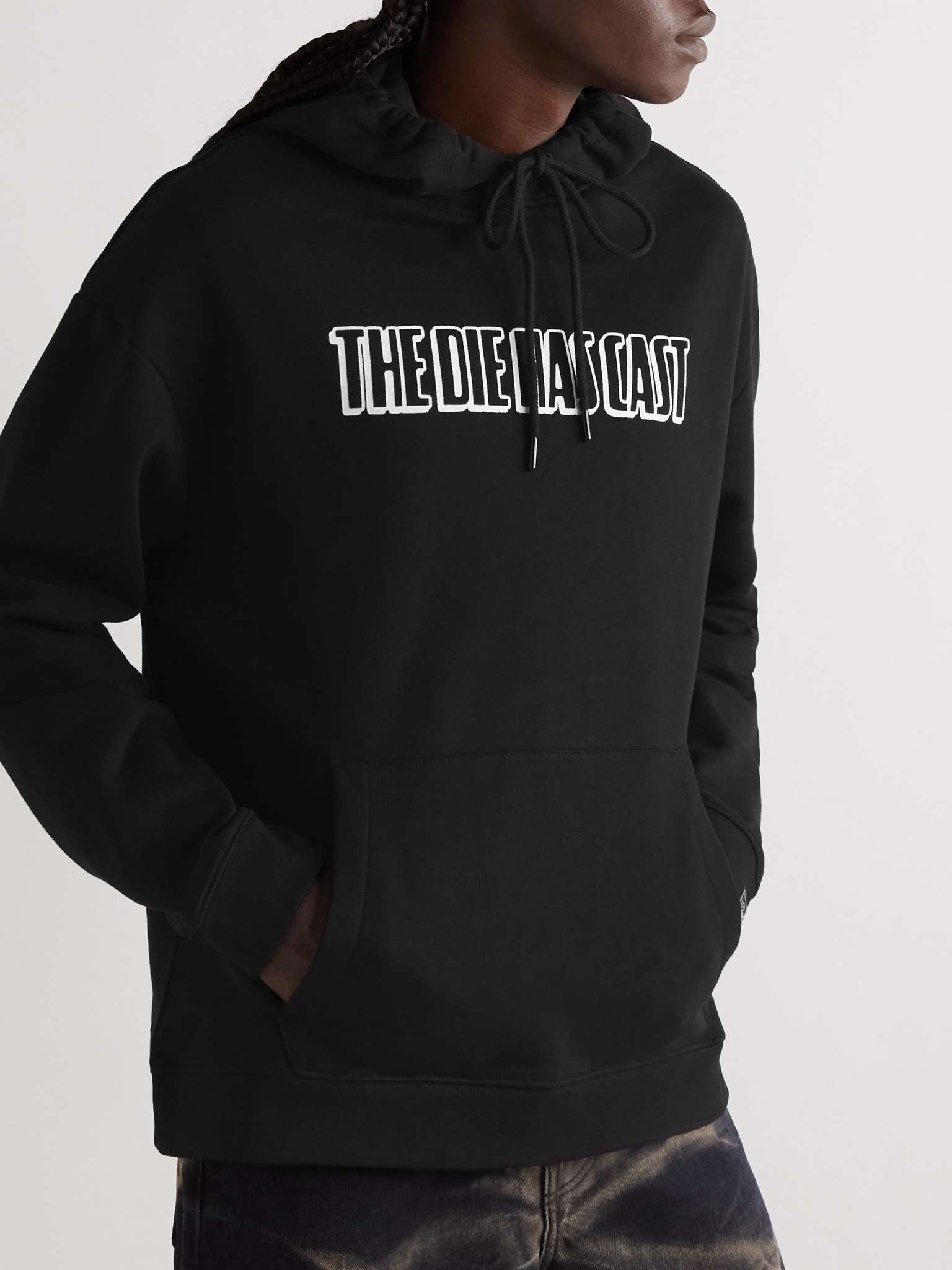 Printed Cotton-Jersey Hoodie - 4