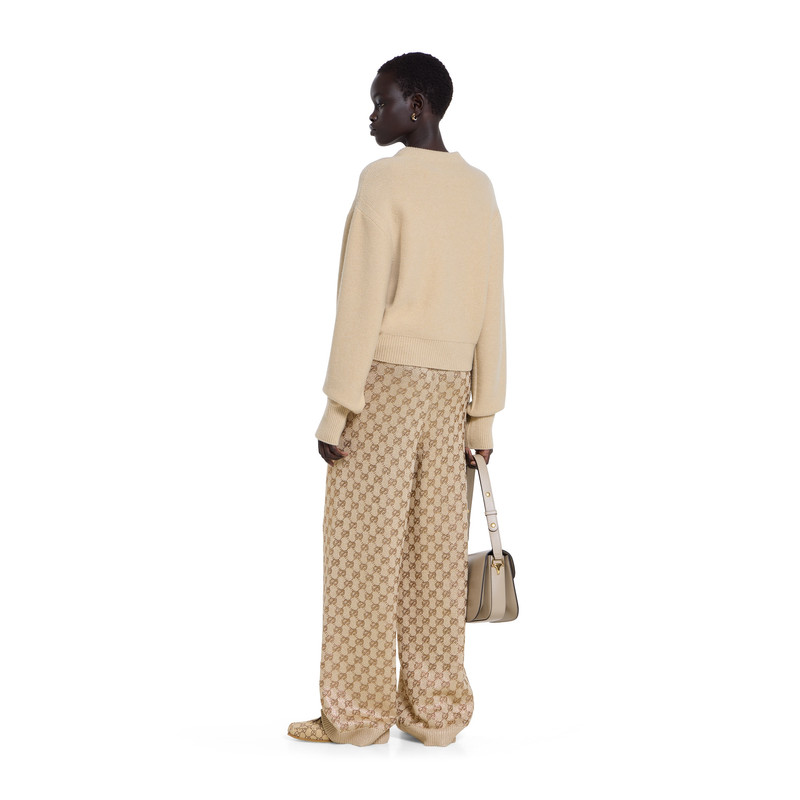 Wool cashmere sweater with embroidery 4
