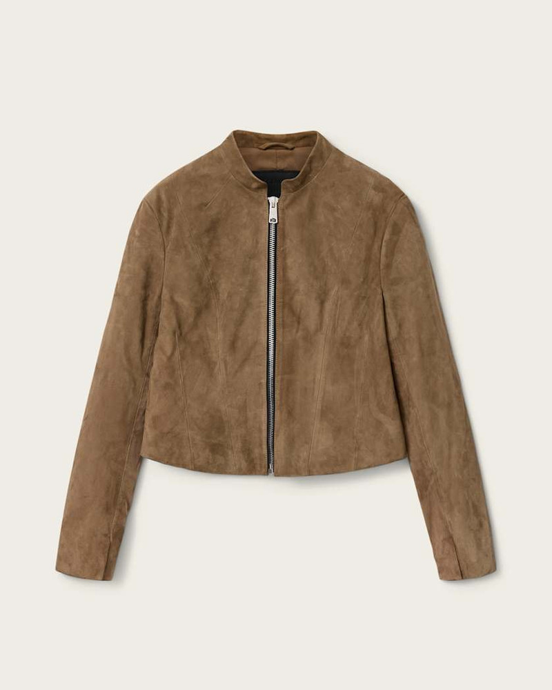 SADLER SLIM FIT SUEDE JACKET 1