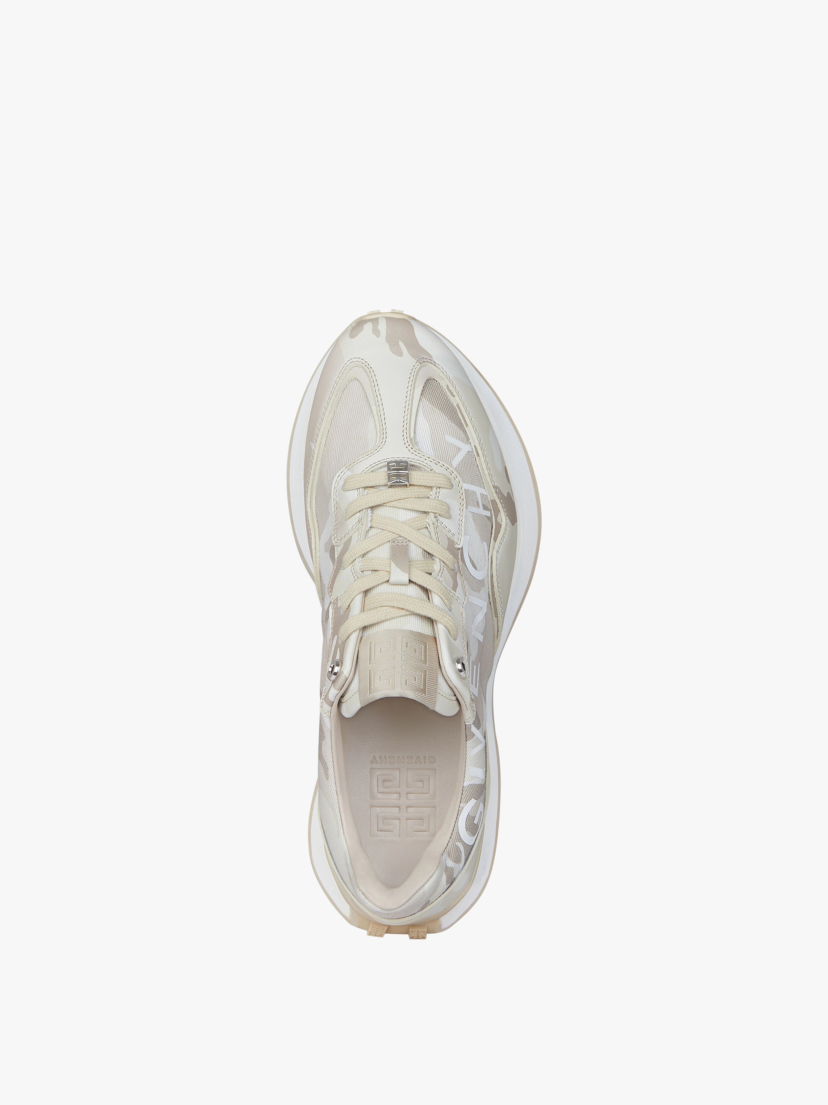 GIV RUNNER SNEAKERS IN LEATHER AND NYLON - 4