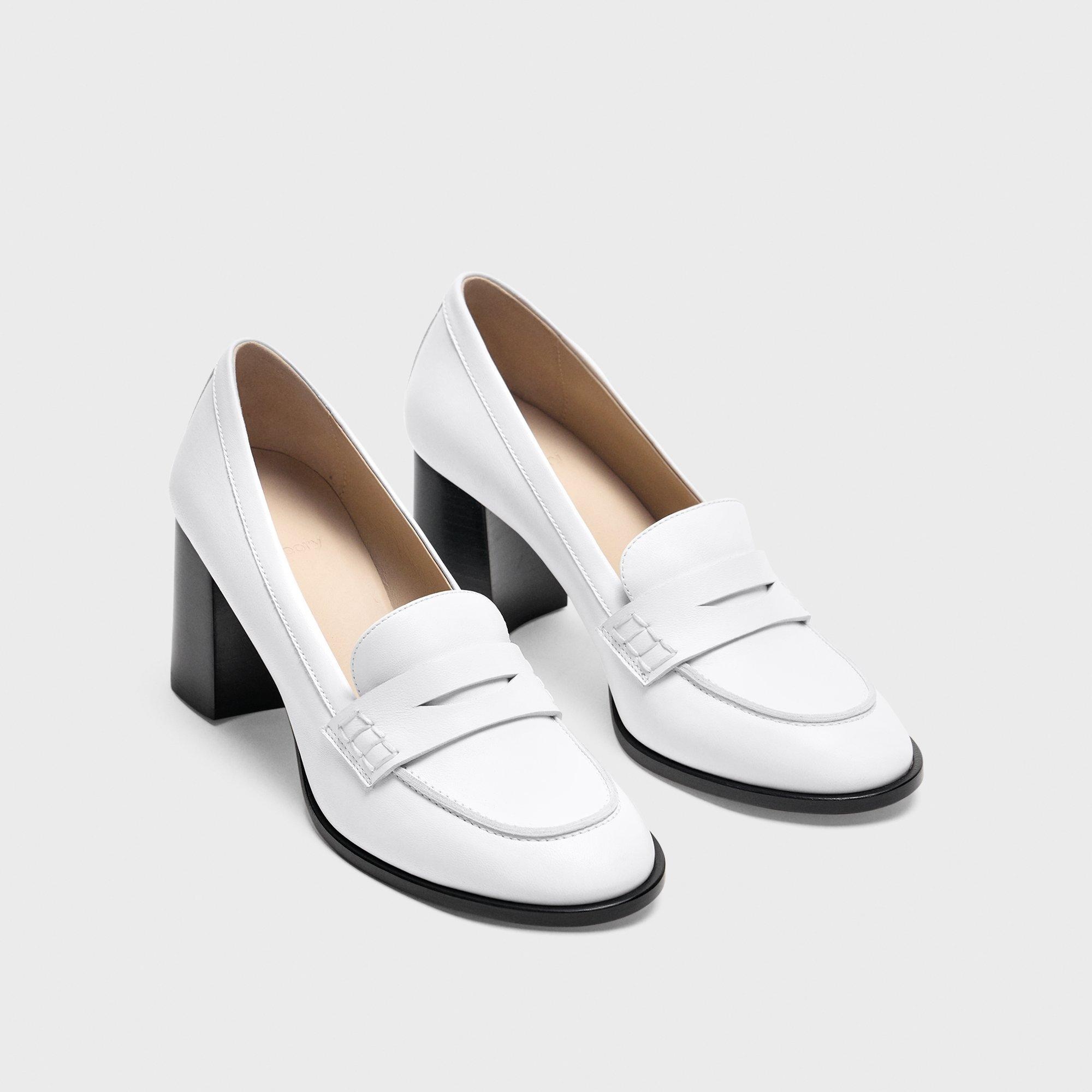 Loafer Pump in Leather - 5