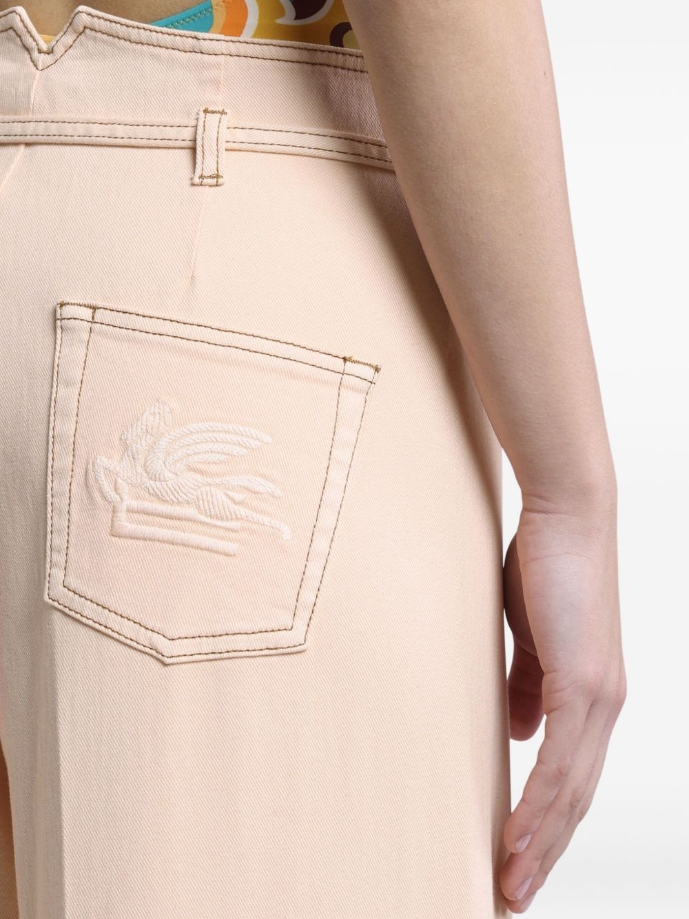 belted cropped trousers - 5