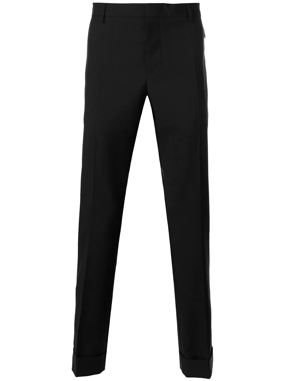 trousers with zip pockets - 1