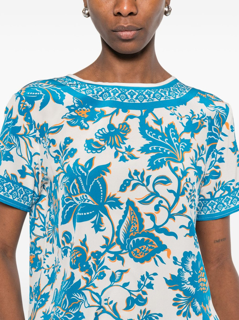 floral-print blouse 5
