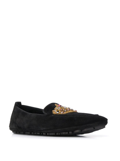 Dolce & Gabbana embroidered slippers outlook