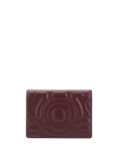 Salvatore Ferragamo Gancini quilted bi-fold wallet outlook