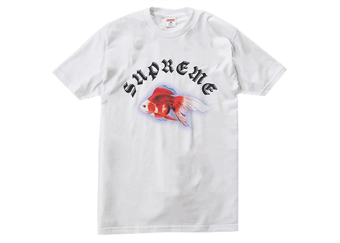 Supreme Sasquatchfabrix Goldfish Tee White - 1
