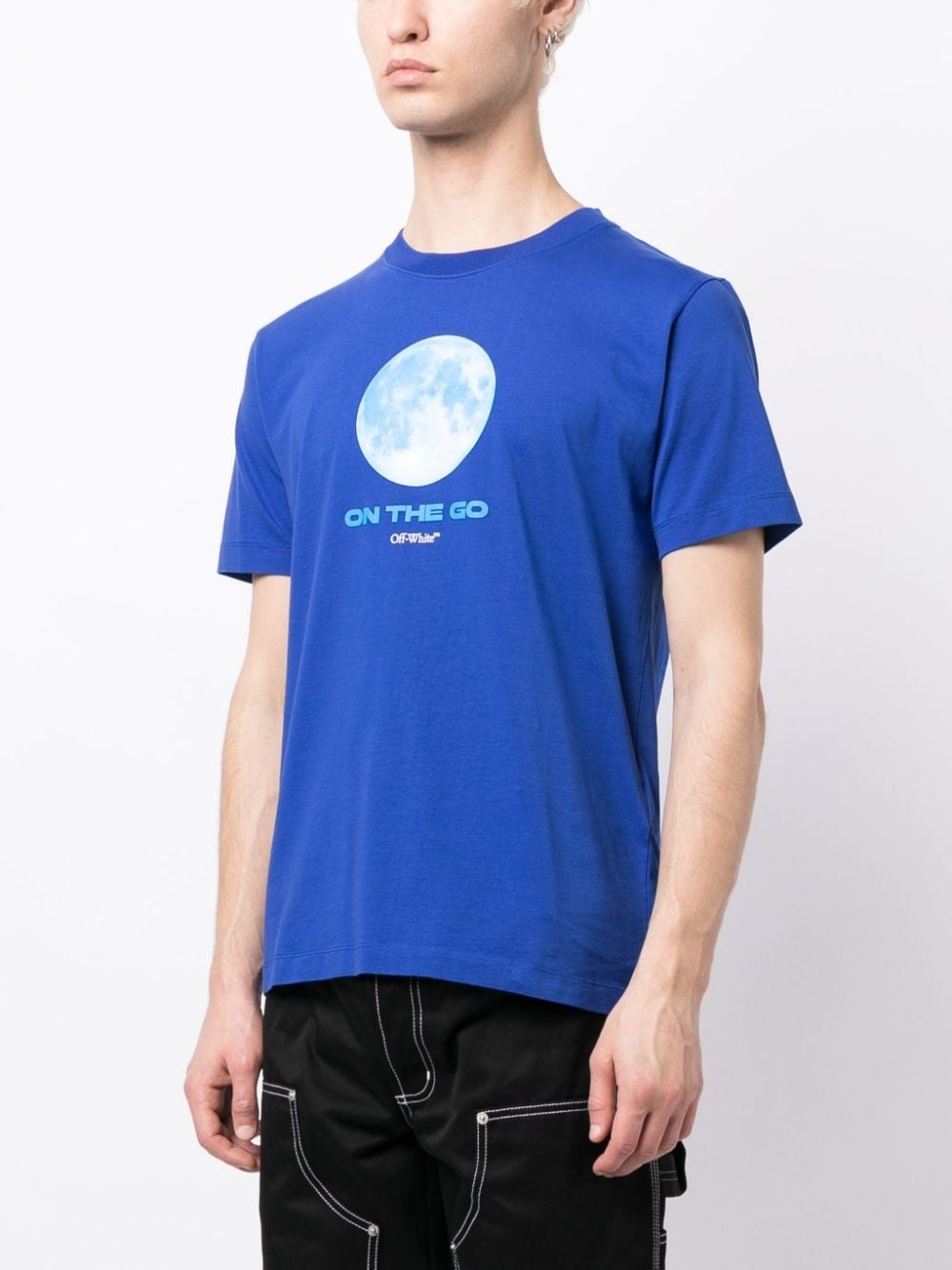 On The Go Moon cotton T-shirt - 4