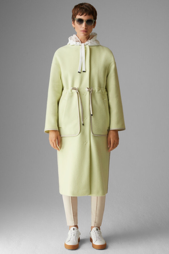 Dascha Coat in Pastel yellow - 2