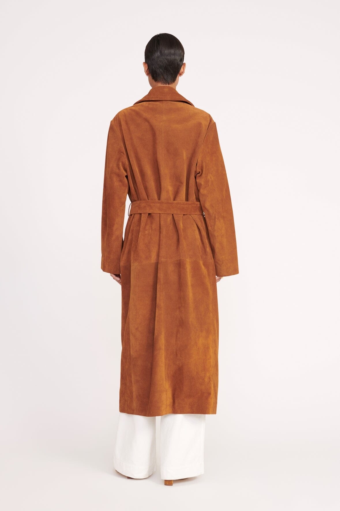 STAUD HOLDEN COAT TAN - 6
