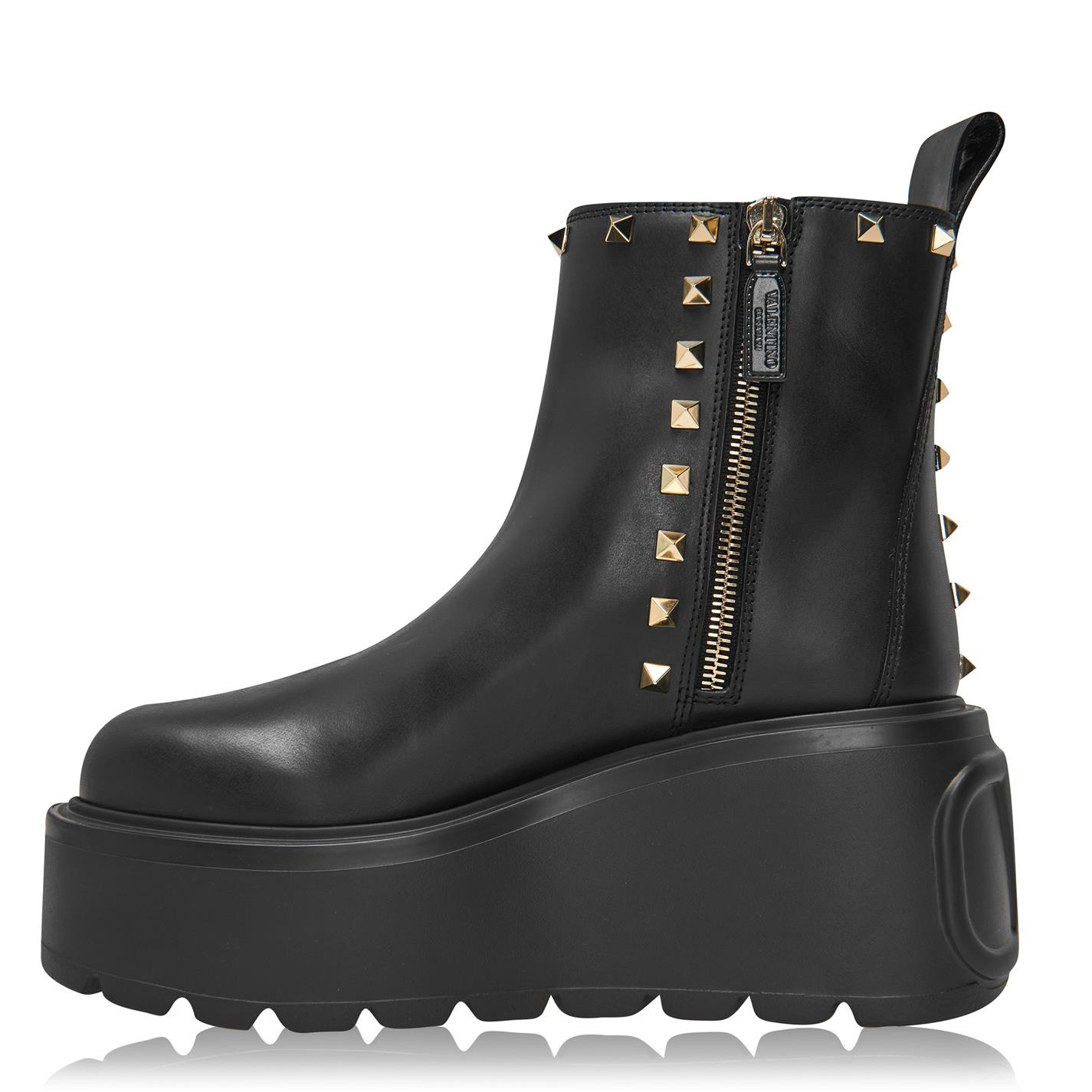 BEATLE STUD PLATFORM BOOTS - 2