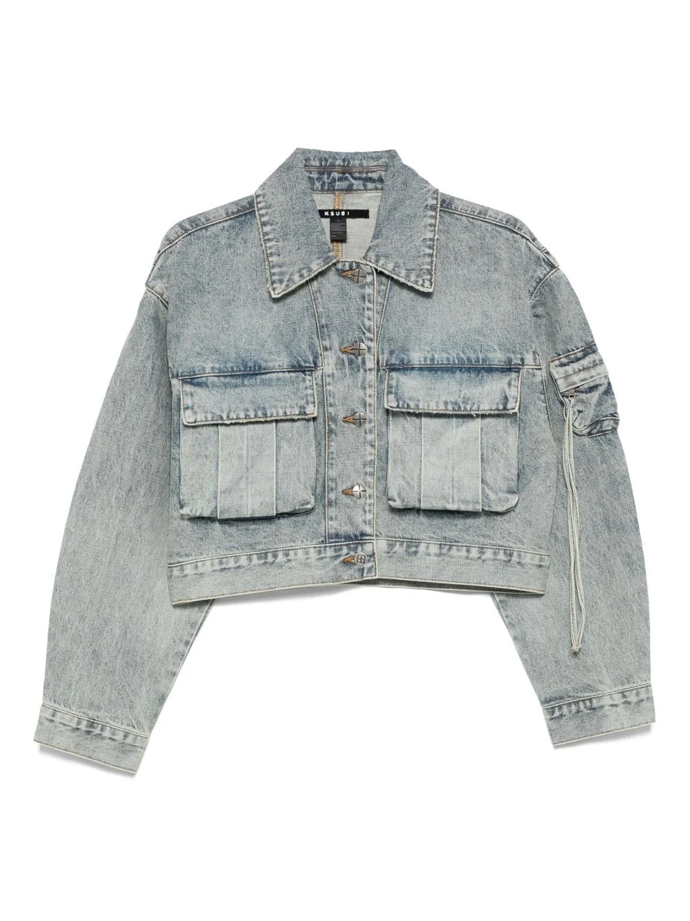 Campbell Echoes pocket-detail denim jacket - 1