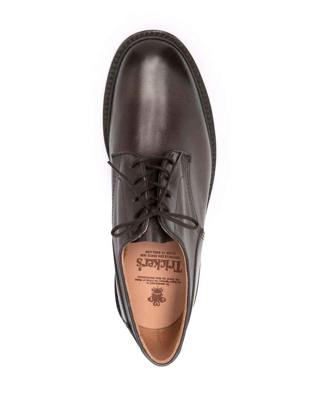 leather derby shoes - 4